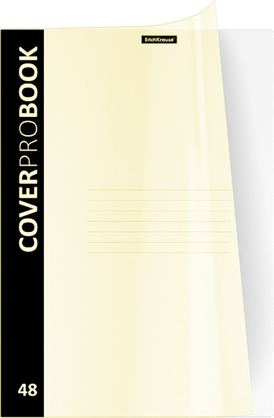 Изображение товара Тетрадь Erich Krause CoverProBook Pastel / 55227 (48л, желтый)
