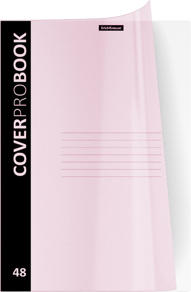 Изображение товара Тетрадь Erich Krause CoverProBook Pastel / 55230 (48л, розовый)