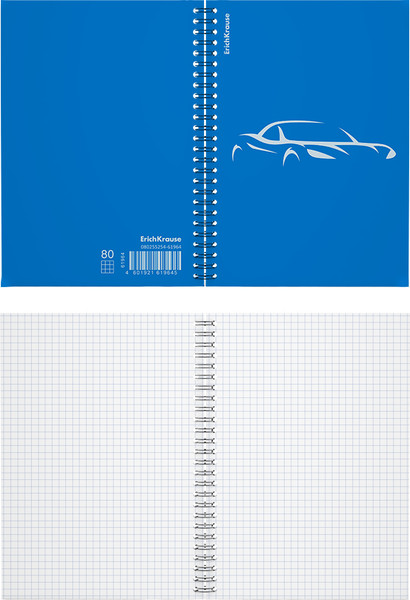 Изображение товара Тетрадь Erich Krause Mirage / 61964 (80л, синий)