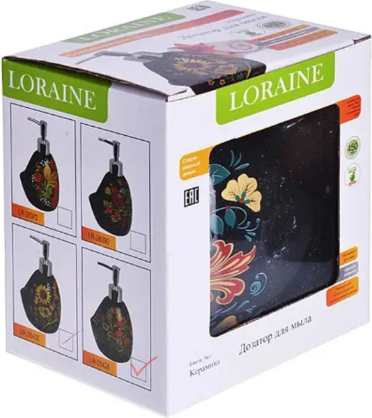 Изображение товара Дозатор для жидкого мыла Loraine 28426