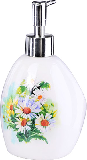 Изображение товара Дозатор для жидкого мыла Loraine Ромашка 30769