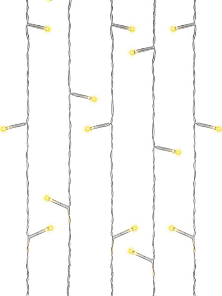 Изображение товара Световой занавес Miled 8 режимов 210 ламп / ГЗ-0039 (3x2.7м, теплый белый)