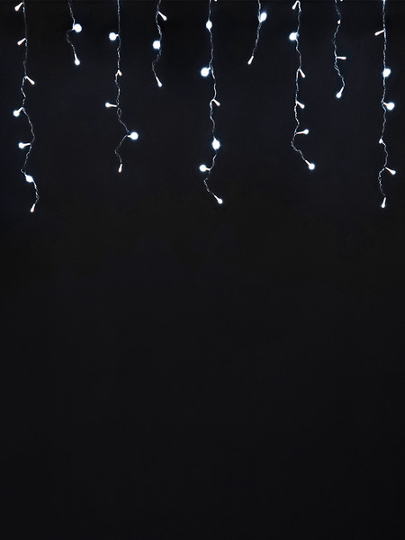 Изображение товара Светодиодная бахрома Miled 108 ламп 8 режимов / НГУ-0081 (4x0.7м, холодный белый)