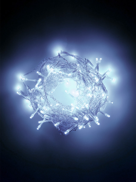 Изображение товара Светодиодная бахрома Miled 108 ламп 8 режимов / НГУ-0081 (4x0.7м, холодный белый)