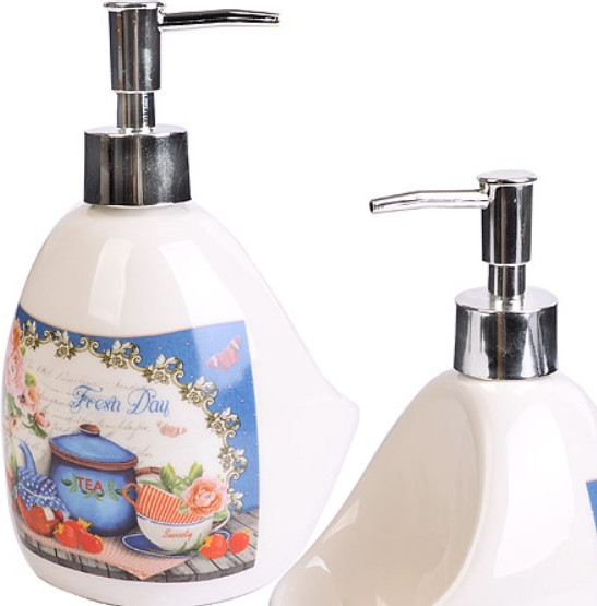 Изображение товара Дозатор для жидкого мыла Loraine Натюрморт 26401