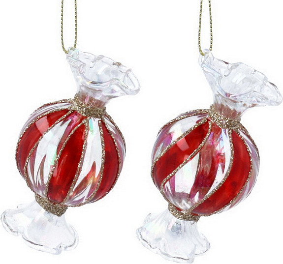 Изображение товара Елочная игрушка Gisela Graham All Glass. Конфета / 02412