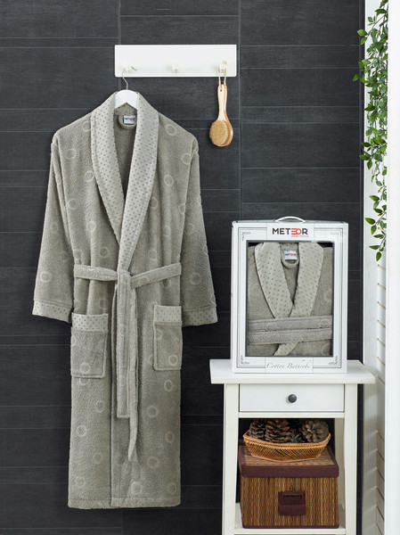 Изображение товара Халат METEOR Sidney 12301 (XXXL, серый)