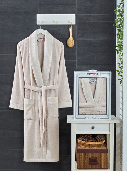 Изображение товара Халат METEOR Sidney 12301 (XXXL, бежевый)
