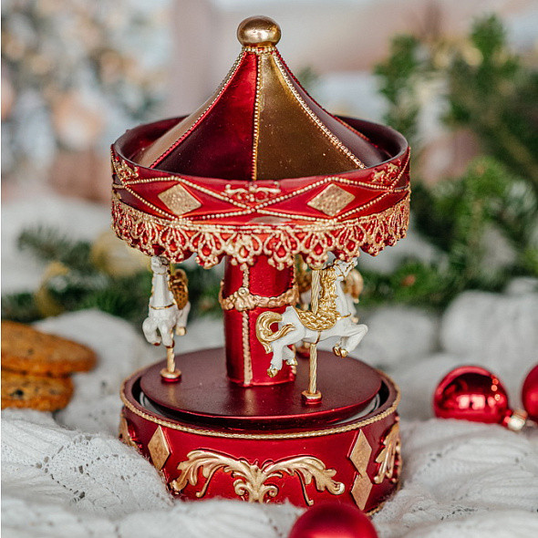 Изображение товара Статуэтка Gisela Graham The Nutcracker Story. Карусель / 33790