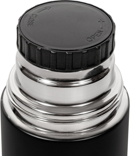 Изображение товара Термос для напитков Relaxika 101 (750мл, вороненая сталь/без логотипа)