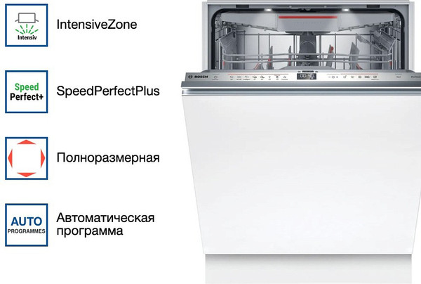 Изображение товара Посудомоечная машина Bosch SMV6ZCX16E