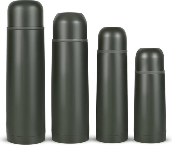 Изображение товара Термос для напитков Relaxika 101 (500мл, хаки/без логотипа)