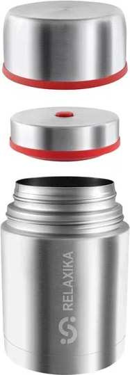 Изображение товара Термос для еды Relaxika 301 (1л, вороненая сталь)