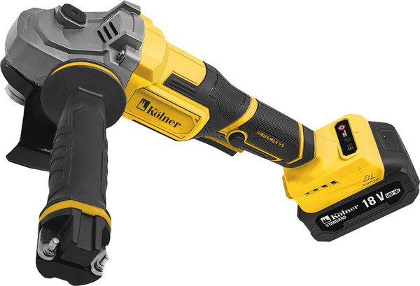 Изображение товара Угловая шлифовальная машина Kolner KAG 18-125BL2K