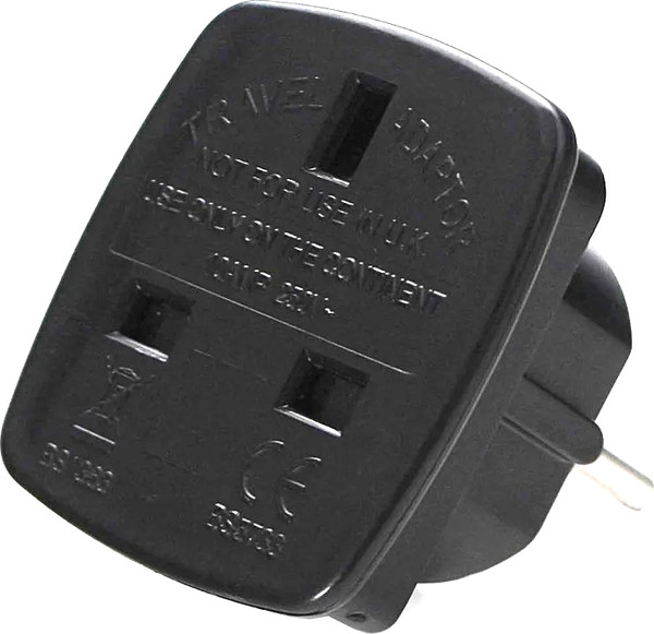 Изображение товара Переходник сетевой Cablexpert A-AC-UKEU-001B