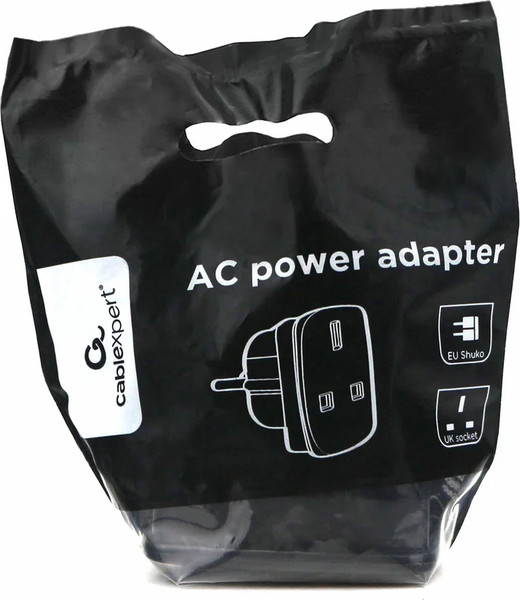 Изображение товара Переходник сетевой Cablexpert A-AC-UKEU-001B