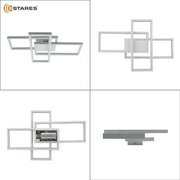 Изображение товара Люстра Estares Sven 65W 3S-APP-550x360x80-WHITE/WHITE-220-IP20