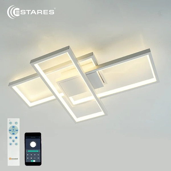 Изображение товара Люстра Estares Sven 65W 3S-APP-550x360x80-WHITE/WHITE-220-IP20