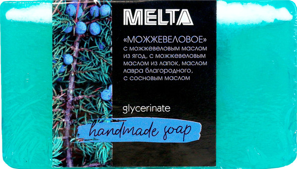 Изображение товара Мыло твердое Melta Бленд Можжевеловый (100г)