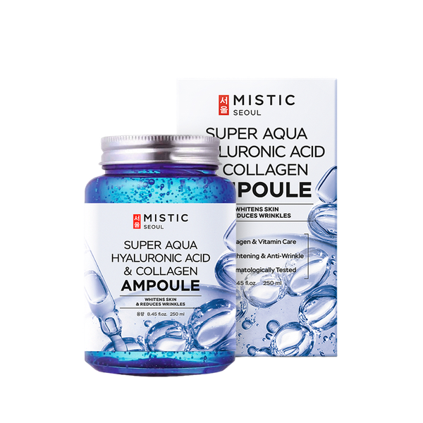 Изображение товара Сыворотка для лица Mistic Super Aqua Hyaluronic Acid & Collagen (250мл)