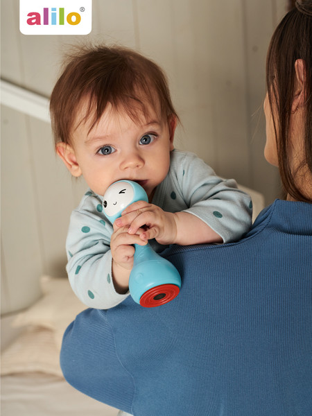 Изображение товара Интерактивная игрушка Alilo Умный зайка R1 Синий трактор / 60346N (синий)