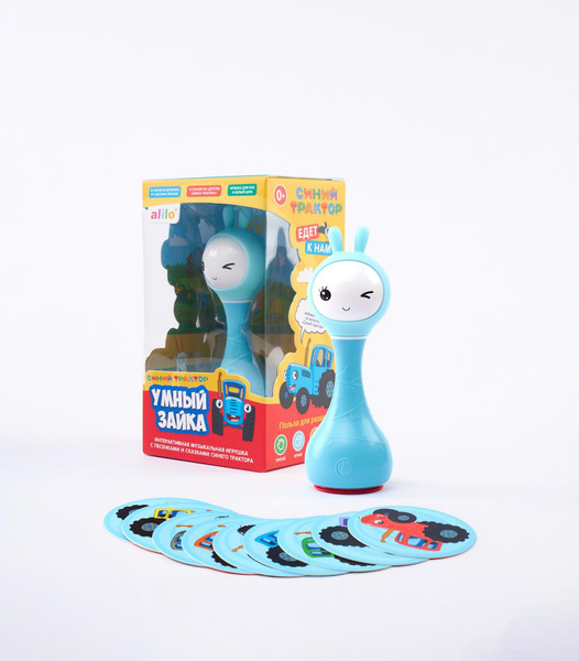 Изображение товара Интерактивная игрушка Alilo Умный зайка R1 / 60905N (голубой)