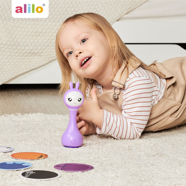 Изображение товара Интерактивная игрушка Alilo Умный зайка R1 / 60906N (фиолетовый)