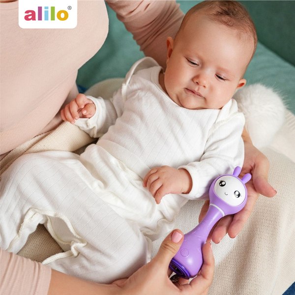 Изображение товара Интерактивная игрушка Alilo Умный зайка R1 / 60906N (фиолетовый)