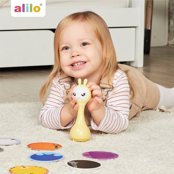 Изображение товара Интерактивная игрушка Alilo Умный зайка R1 / 60907N (желтый)