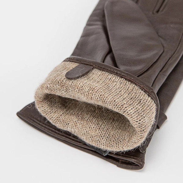 Изображение товара Перчатки Francesco Molinary 504-23-011B-7/5DBW (темно-коричневый)