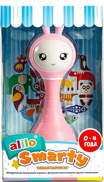 Изображение товара Интерактивная игрушка Alilo Умный зайка R1 / 60908N (розовый)