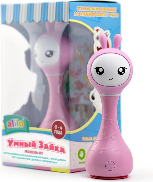 Изображение товара Интерактивная игрушка Alilo Умный зайка R1 / 60908N (розовый)