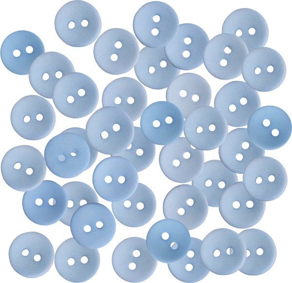 Изображение товара Набор пуговиц Sentex P-001-11.5/2 (50шт, голубой)
