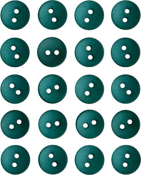 Изображение товара Набор пуговиц Sentex P-001-11.5/2 (20шт, изумруд)