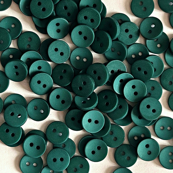 Изображение товара Набор пуговиц Sentex P-001-11.5/2 (50шт, изумруд)