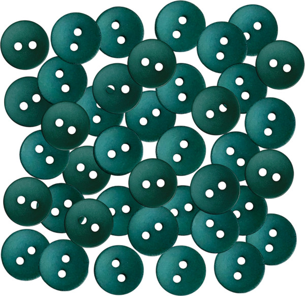 Изображение товара Набор пуговиц Sentex P-001-11.5/2 (50шт, изумруд)
