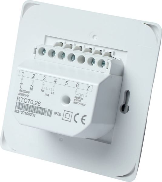 Изображение товара Терморегулятор для теплого пола Forsu RTC 70.26 3.5kW