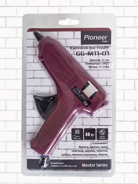 Изображение товара Клеевой пистолет Pioneer GG-M11-01