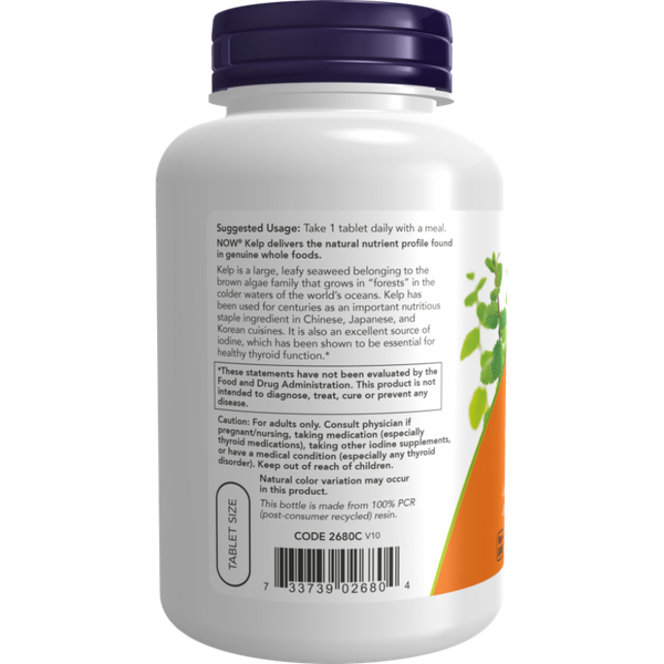 Изображение товара Минерал NOW Kelp 150mcg (200таблеток)