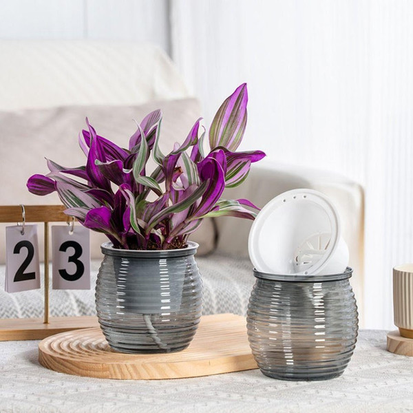 Изображение товара Кашпо BOTANICA Honey 10x11см (серый)