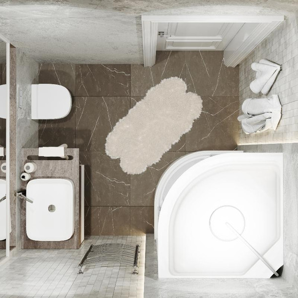 Изображение товара Душевая кабина Triton А3 ДН4 90x90 (мозаика)