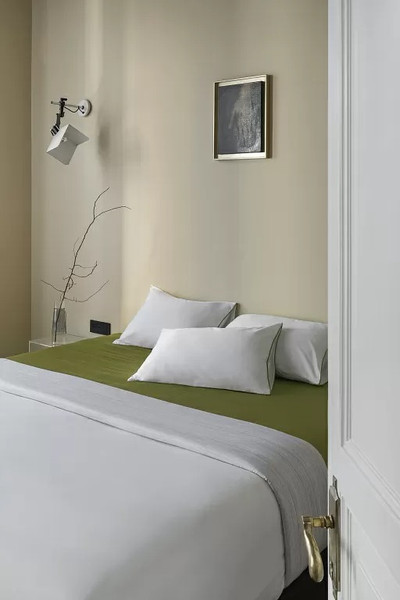 Изображение товара Простыня Tkano Meditation TK24-FS0037 на резинке (оливковый)