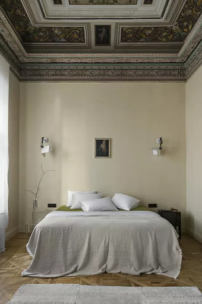 Изображение товара Простыня Tkano Meditation TK24-FS0037 на резинке (оливковый)