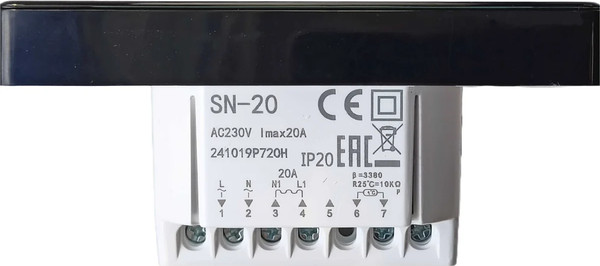 Изображение товара Терморегулятор для теплого пола Grand Meyer Wi-Fi SN-20