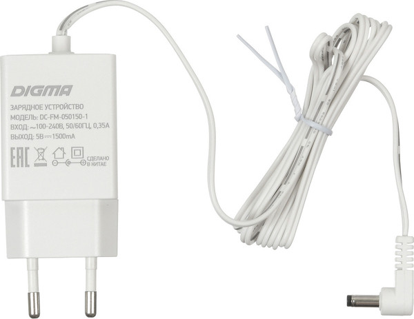 Изображение товара Цифровая фоторамка Digma PF-1043 (белый)