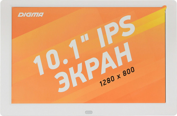 Изображение товара Цифровая фоторамка Digma PF-1043 (белый)