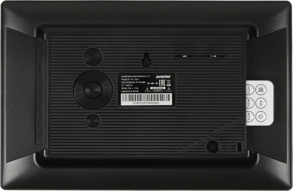 Изображение товара Цифровая фоторамка Digma PF-1043 (черный)