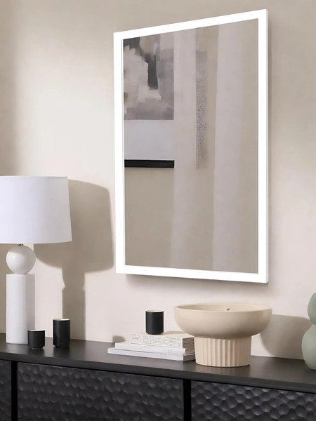 Изображение товара Зеркало Emze Прямоугольное 40x60 / DK4001.BEL (белый)