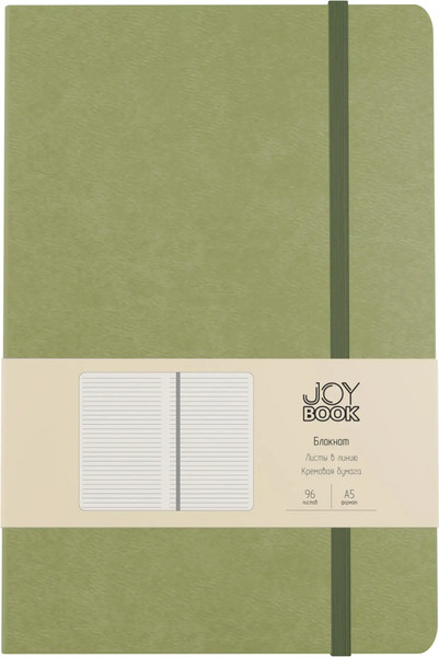 Изображение товара Записная книжка Listoff Joy Book / БДБЛ5964383 (96л, чай матча)