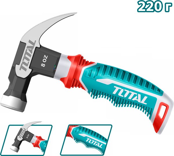 Изображение товара Молоток TOTAL THCH61008D